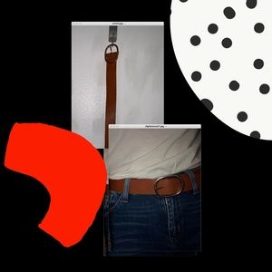 Tan and Gold Belt